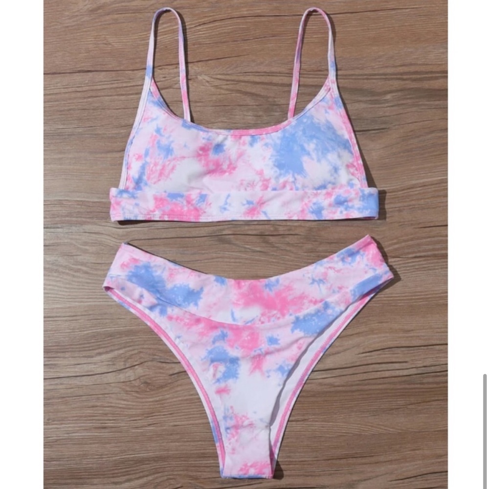 Tie Dye High Waist Bikini - Picture 4 of 4